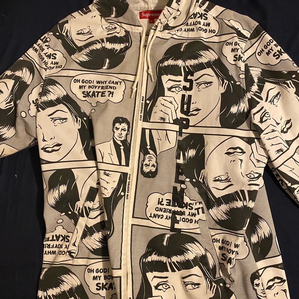 Supreme x Trasher Boyfriend Hooded Jacket SIZE XL